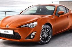 Toyota GT 86 bo v Evropi dražja kot na Japonskem