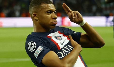 Mbappe pred Messijem in Ronaldom