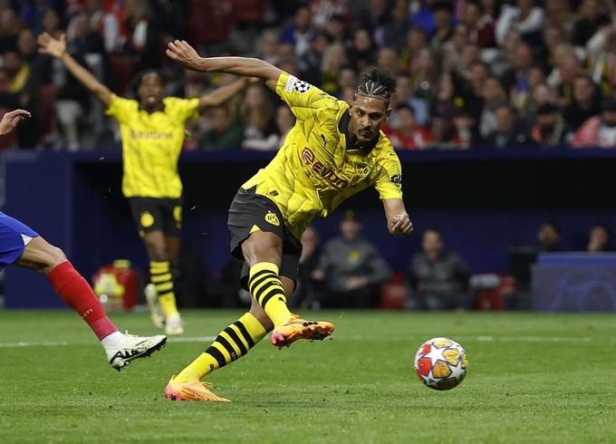  Sebastien Haller je zadel za znižanje na 1:2. | Foto: Reuters