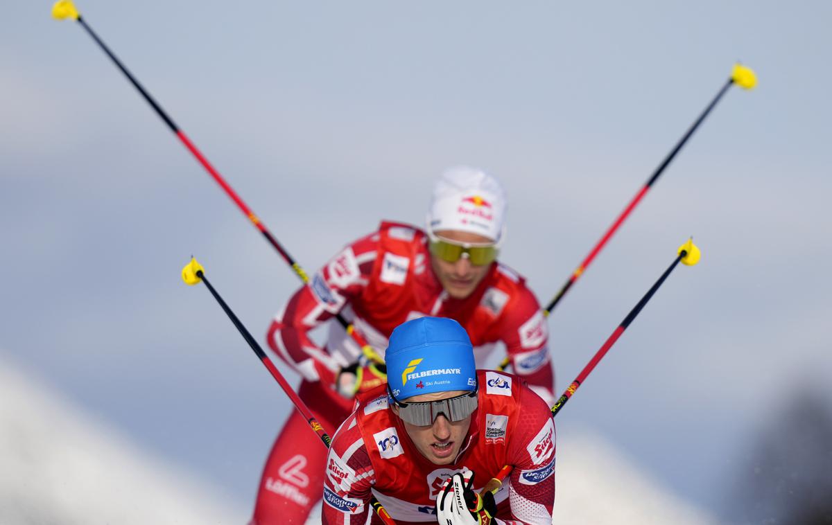 Johannes Lamparter in Stefan Rettenegger | Dvojno zmago sta za konec Avstriji priborila Johannes Lamparter in Stefan Rettenegger. | Foto Guliverimage