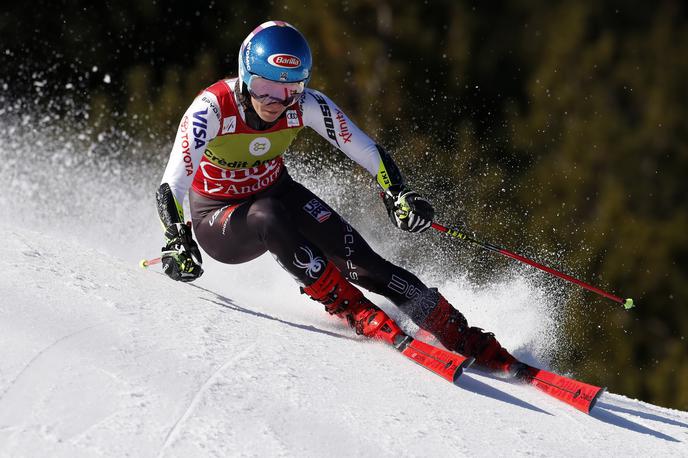 Mikaela Shiffrin | Mikaela Shiffrin ne napada le globusa, temveč že svojo 60. zmago. | Foto Reuters