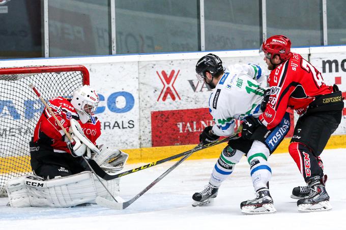 Žiga Pešut bi si želel več močnejših pripravljalnih tekmecev, saj ti do zdaj niso bili na ravni moštvom, s katerimi se bo Olimpija srečevala v ligi EBEL. | Foto: Matic Klanšek Velej/Sportida