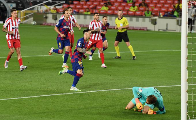 Lionel Messi je v 17 nastopih kar desetkrat premagal Oblaka, ki ima z Barcelono zelo slab izkupiček. V 17 nastopih je zmagal le trikrat, štirikrat je remiziral in desetkrat izgubil. | Foto: Guliverimage/Getty Images