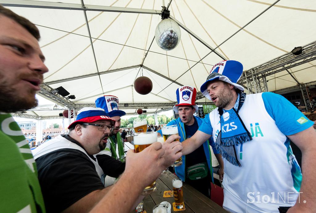 Slovenija navijači EuroBasket Berlin