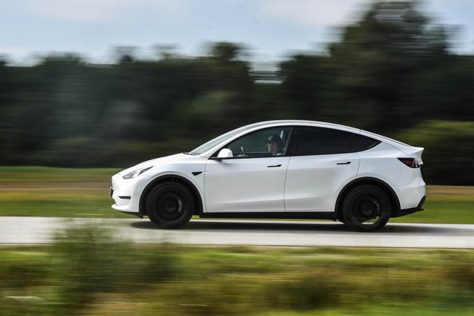 Tesla je lani model Y prvič pripeljala tudi v Slovenijo. | Foto: Gašper Pirman