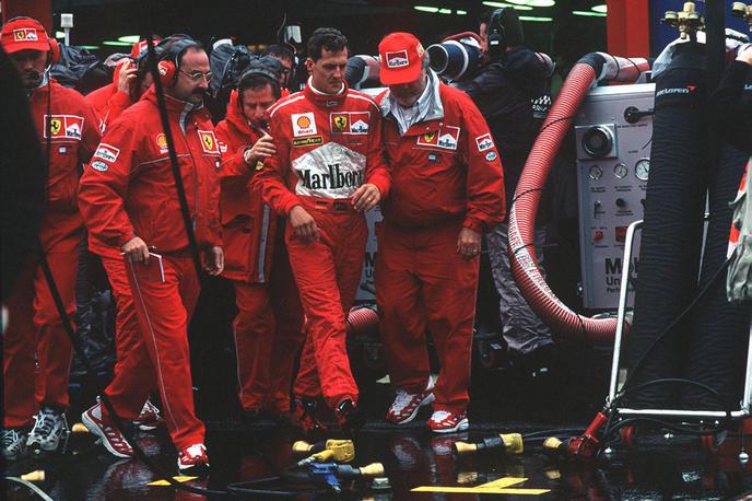 Spa 1998 Michael Schumacher | Michael Schumacher je bil na dirki za VN Belgije po odstopu besen kot ris. | Foto Guliverimage