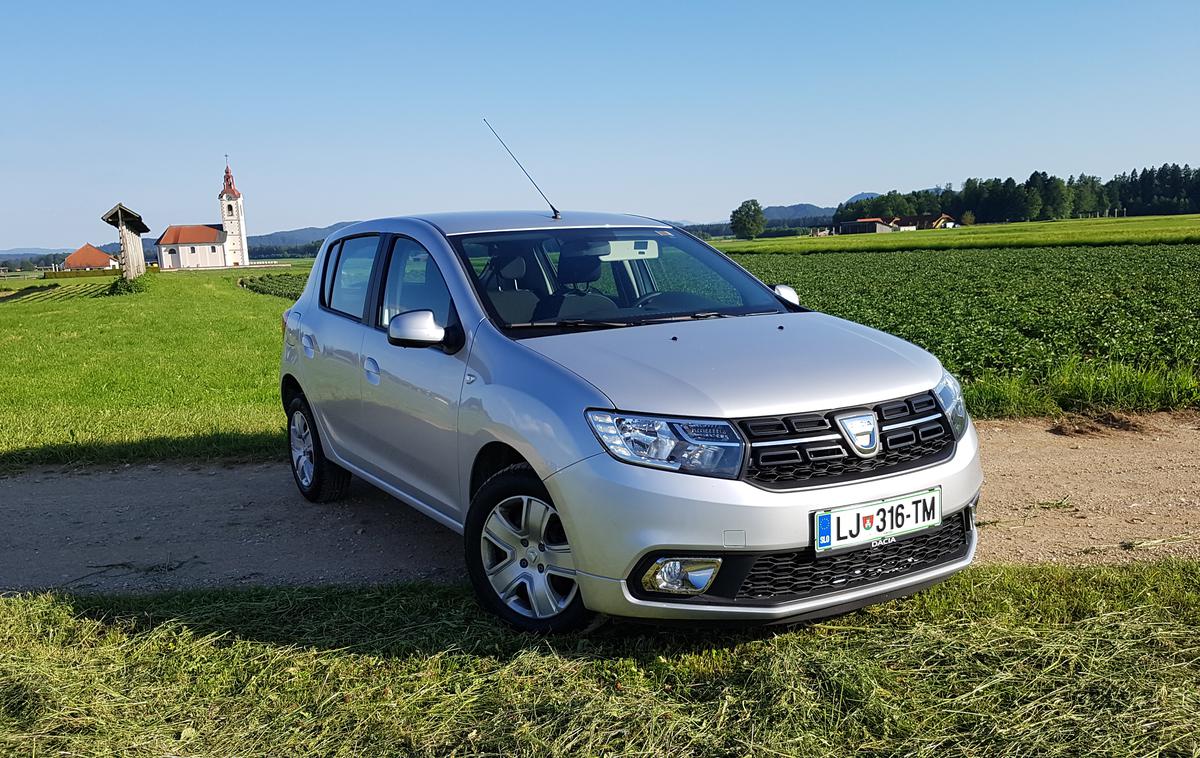 Dacia sandero avtomatik | Foto Gregor Pavšič