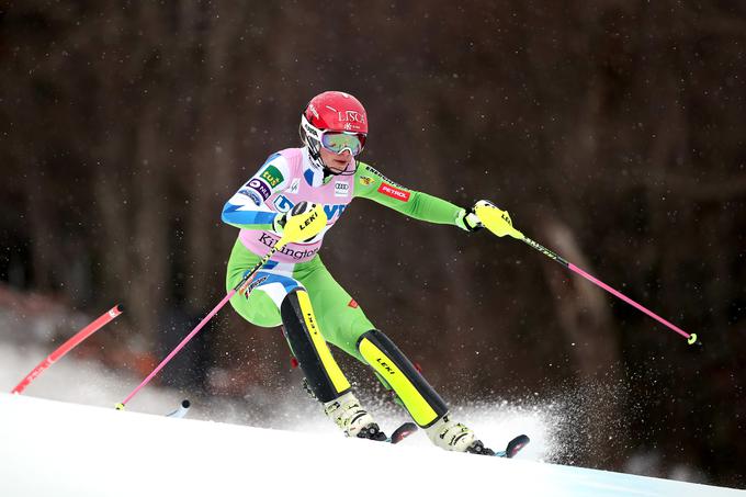 Ana Bucik je bila po nastopu na Norveškem zadovoljna. | Foto: Getty Images