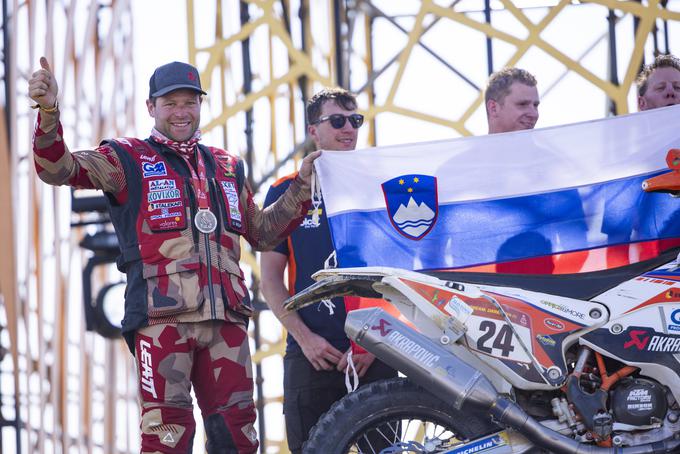 Toni Mulec je januarja letos svoj drugi reli Dakar končal na 15. mestu med motoristi. | Foto: Guliverimage