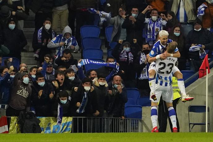 Real Sociedad Adnan Januzaj | Real Sociedad je proti Atleticu v vodstvo popeljal občasni belgijski reprezentant Adnan Januzaj. | Foto Reuters