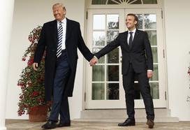 Trump in Macron