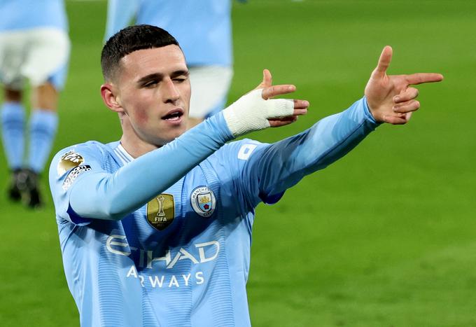 Phil Foden spada med najboljše igralce Manchester Cityja in angleške reprezentance. | Foto: Reuters