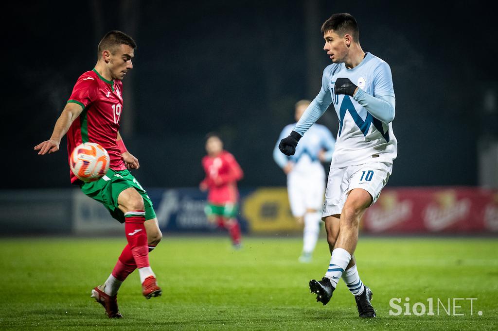 prijateljska tekma Slovenija U21 : Bolgarija U21