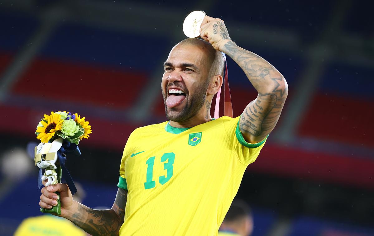 Dani Alves | Dani Alves je letos z Brazilijo osvojil olimpijski naslov. | Foto Reuters