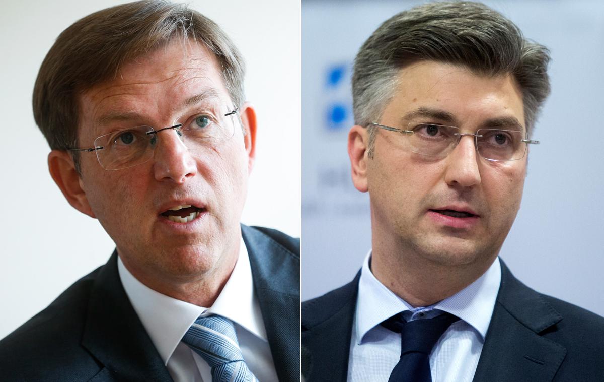 Miro Cerar, Andrej Plenković. | Foto STA