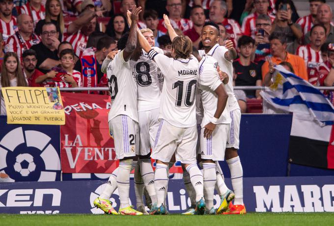 Real Madrid je dosegel deveto zaporedno zmago v vseh tekmovanjih te sezone. | Foto: Guliverimage/Vladimir Fedorenko