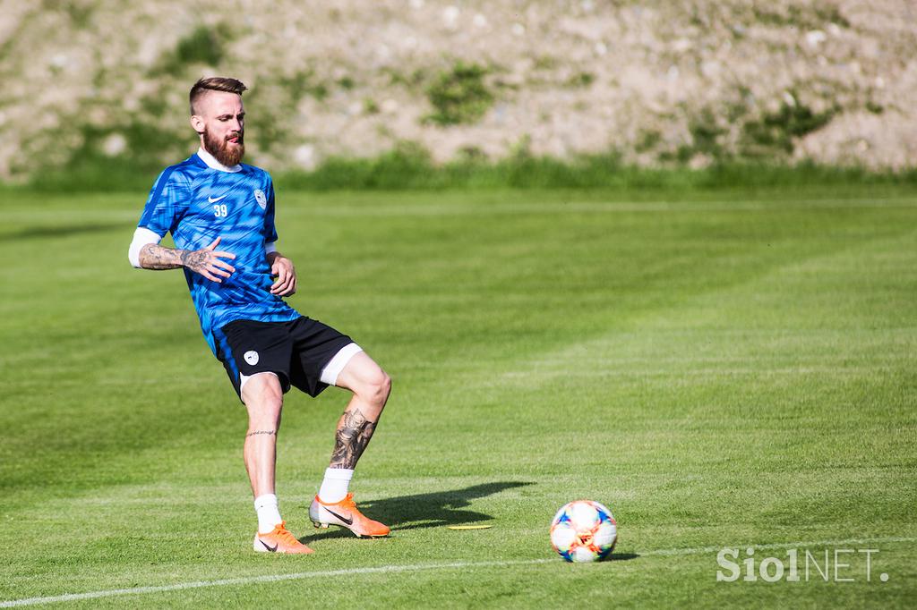 slovenska nogometna reprezentanca, trening