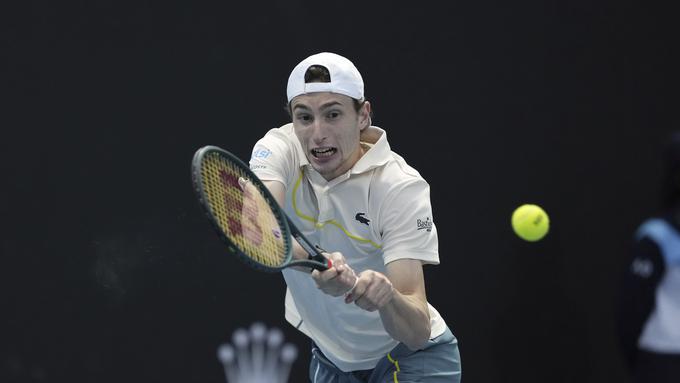 Ugo Humbert je razveselil gledalce v Marseillu. | Foto: Guliverimage