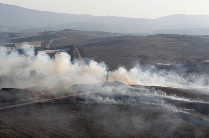 Napad v Libanonu | Foto: Reuters