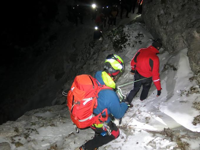 Že na prvi reševalni akciji se je srečal s smrtjo. (Fotografija je iz ene zadnjih reševalnih akcij). | Foto: 