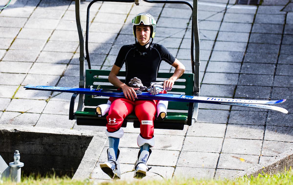 smučarski skoki, reprezentanca, Timi Zajc | Od Timija Zajca se pričakuje preskok proti najboljšim, saj med vsemi slovenski skakalci kaže najbolj konstantne skoke.. | Foto Grega Valančič/Sportida