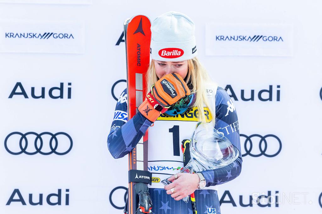 Mikaela Shiffrin 2/2 Zlata lisica 2023