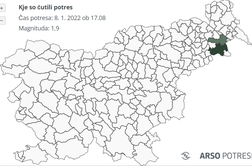 V bližini Ljutomera so se tresla tla