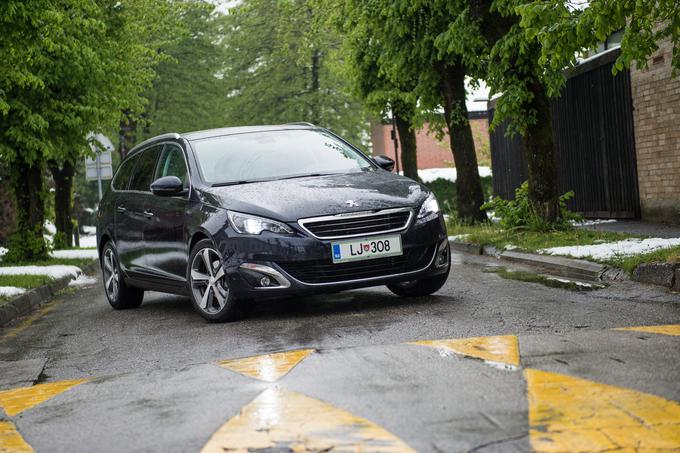 Peugeot 308 SW 1.6 BlueHDi avt. - fotogalerija testnega vozila | Foto: Klemen Korenjak