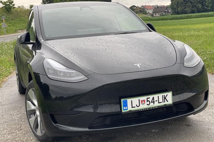 Tesla model Y RWD | Tesla model Y - prvi električni avtomobil na vrhu evropske prodajne lestvice ob koncu 1. polletja | Foto Gregor Pavšič