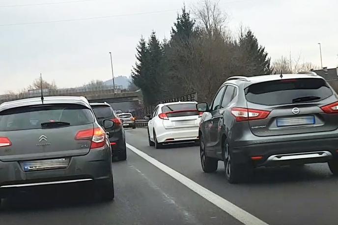 Ljubljana zastoj | Slika je simbolična. | Foto Gregor Pavšič