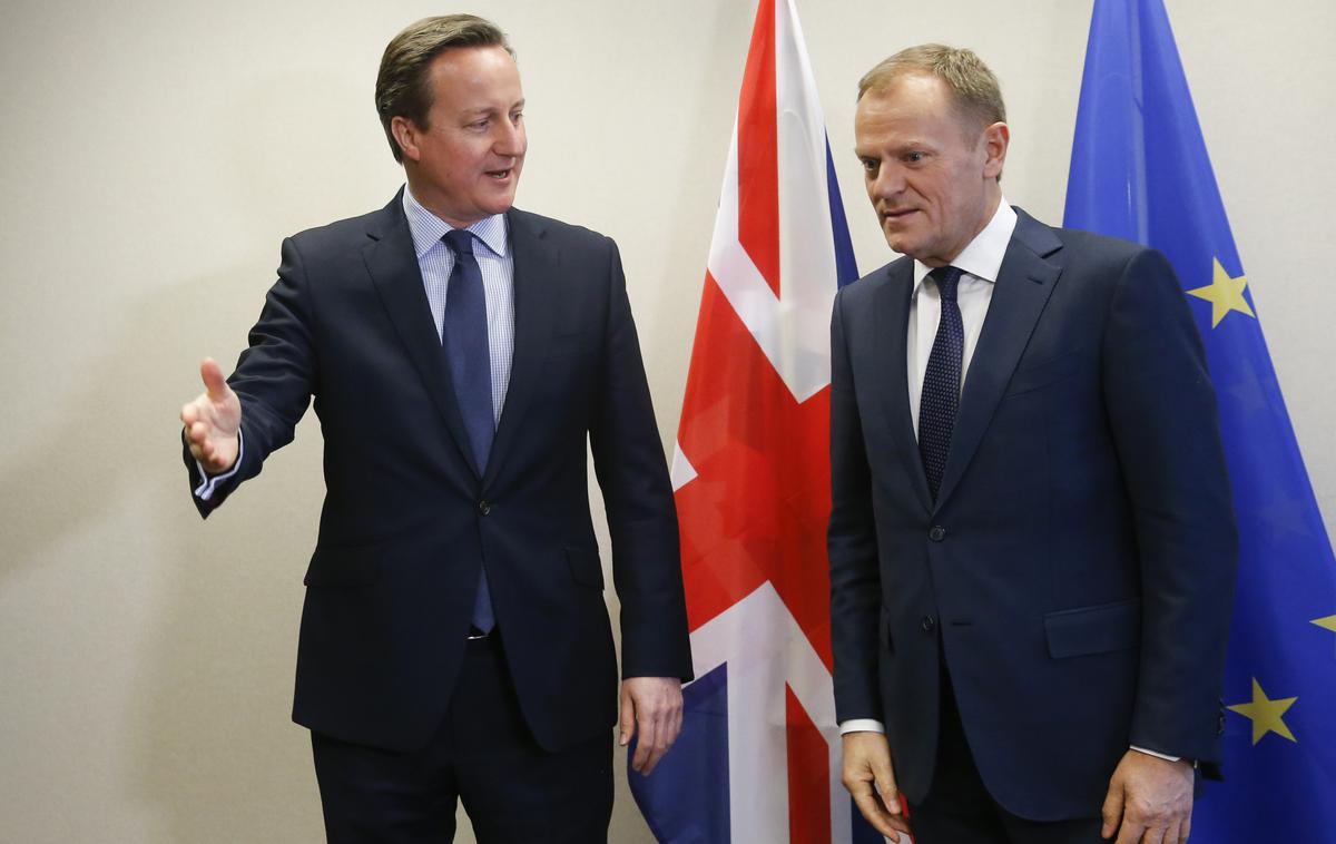 David Cameron, Donald Tusk | Foto Reuters