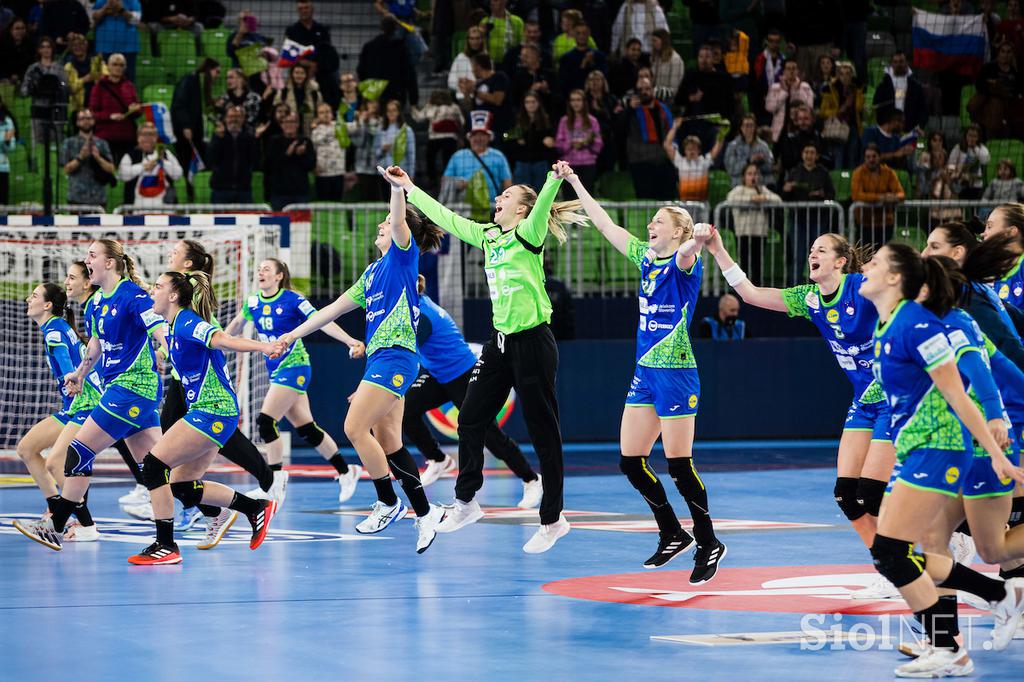 EHF Euro22: Slovenija - Hrvaška