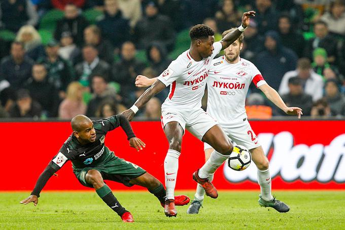 Quincy Promes je postavil končni rezultat v Krasnodarju. | Foto: Twitter - Voranc