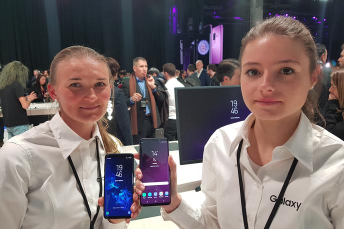 Samsung Galaxy S9, MWC18 | Tako so v začetku leta v Barceloni svetovni javnosti prvič uradno predstavili pametna telefona Samsung Galaxy S9 in S9+ Kdaj bomo uradno lahko videli njune naslednike, za zdaj lahko samo ugibamo. | Foto Srdjan Cvjetović