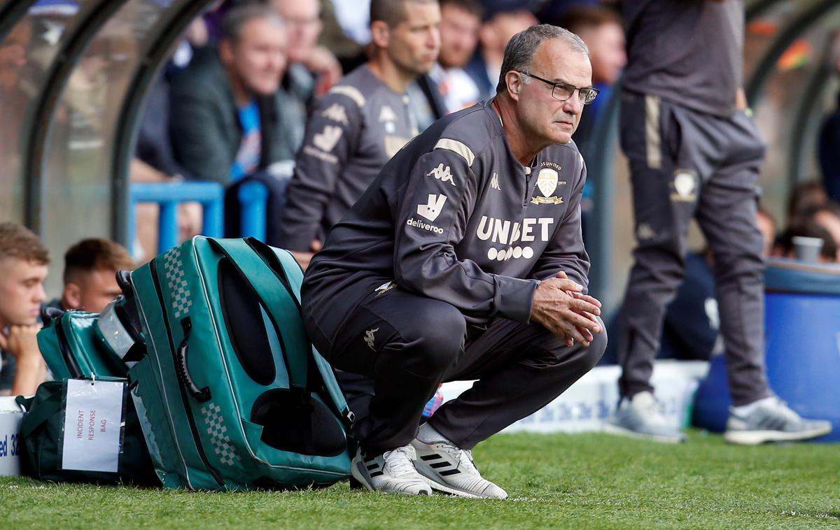 Marcelo Bielsa | Frank Lampard se je obregnil ob nagrado za fair-play, ki je pripadla trenerju Marcelu Bielsi. Kaj ga je tako zmotilo? | Foto Reuters