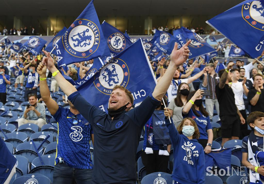 Manchester City Chelsea finale Porto Navijači