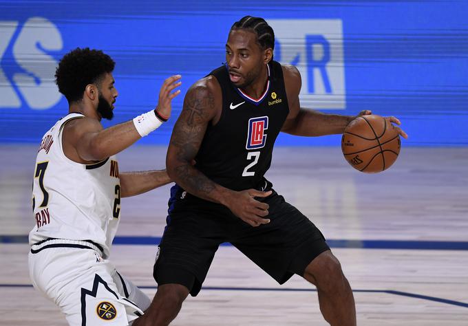 Kawhi Leonard je bil znova prvi strelec svoje ekipe, pa čeprav je igral le tri četrtine. | Foto: Getty Images