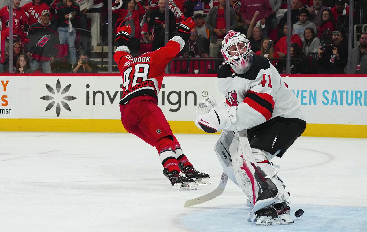 Carolina Hurricanes Jordan Martinook | Jordan Martinook je zadel za 5:1. | Foto Reuters