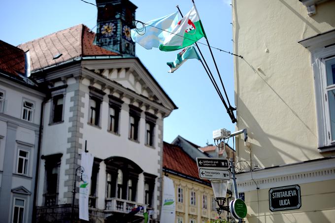 Mestna hiša Ljubljana | Foto: STA ,