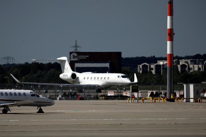 Elon Musk | Elon Musk je v Berlinu pristal z zasebnim letalom gulfstream G650. | Foto Reuters