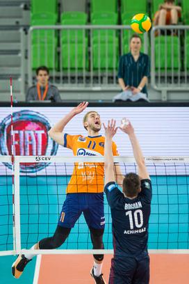 ACH Volley Ljubljana : Fakel Novy Urengoy