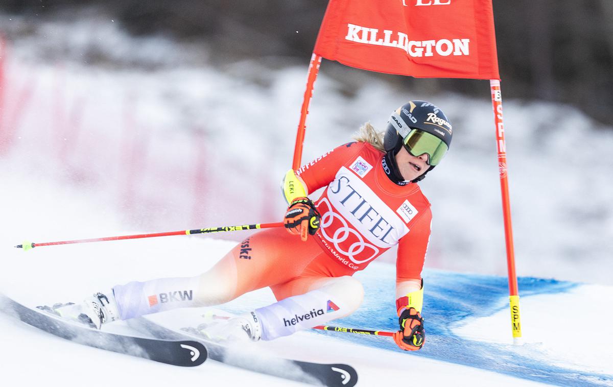 Killington Lara Gut-Behrami | Lara Gut-Behrami je ubranila lansko zmago v veleslalomu v Killingtonu. | Foto Reuters