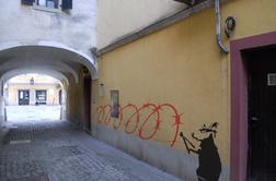 Je Banksy obiskal Kranj?