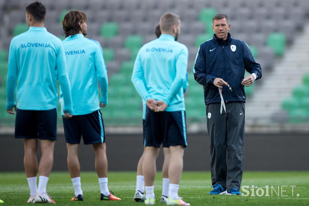 slovenska nogometna reprezentanca, trening slovenske nogometne reprezentance, Stožice