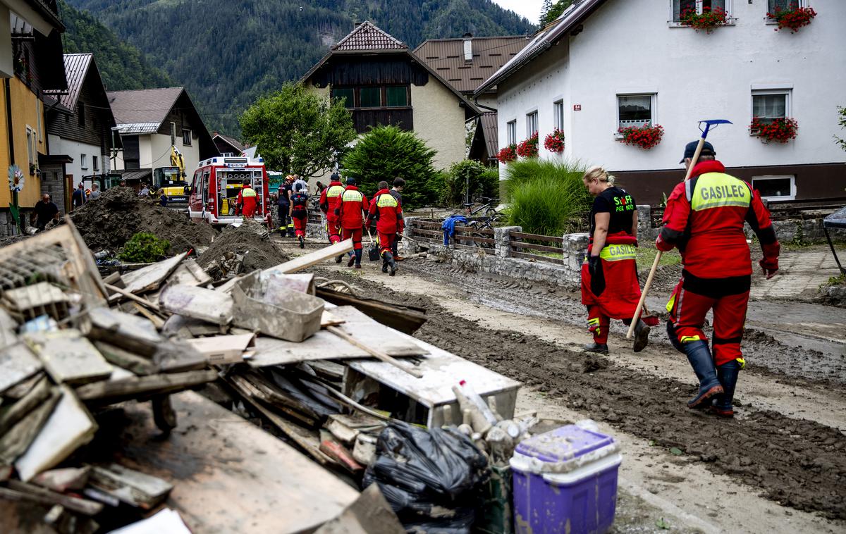 Koroška | Akcijo za pomoč prizadetim v nedavnih poplavah so zagnali tudi slovenski odbojkarji. | Foto Ana Kovač