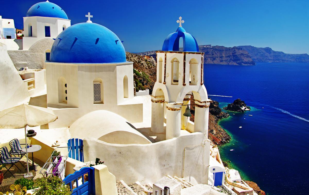 Santorini Grčija | Foto Thinkstock