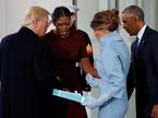 Melania Trump in Michelle Obama