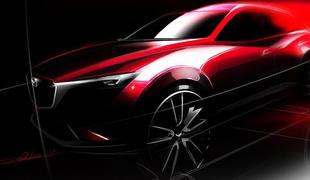 Avtosalon v Los Angelesu: Mazda razkriva novega CX-3