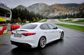 Alfa romeo giulia quadrifoglio - domača predstavitev