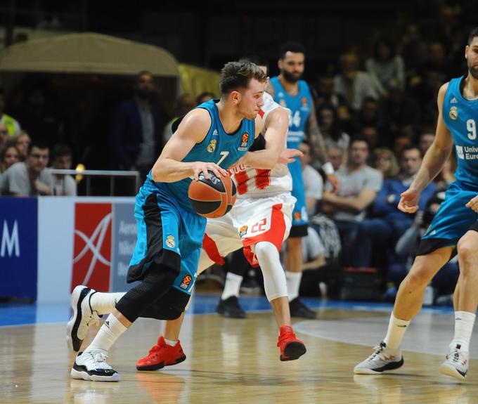 Luka Dončić Real Madrid Crvena Zvezda | Foto: Sportida